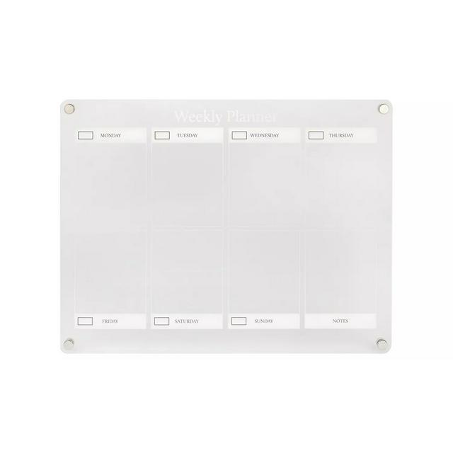 Sainsbury's Home Acrylic Weekly Magnetic Planner