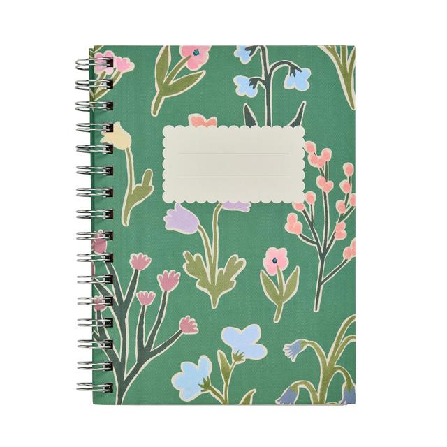 Sainsbury's Home A5 Floral Wiro Notebook - gallery image 1