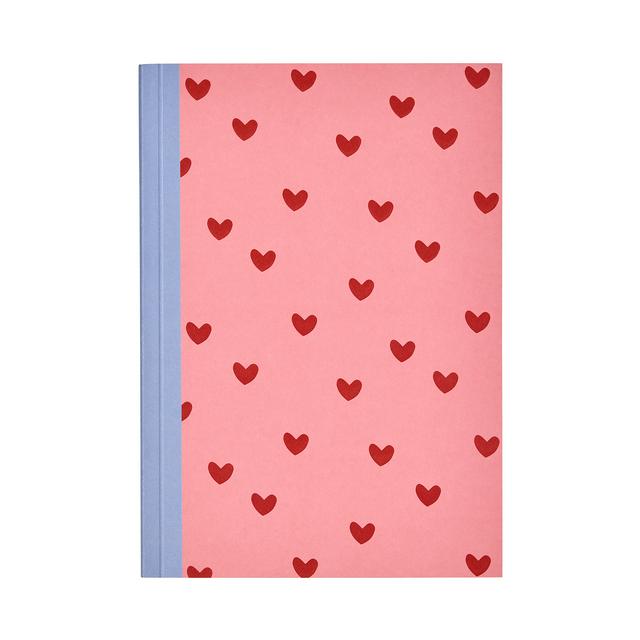 Sainsbury's Home A5 Hearts Bound Notebook