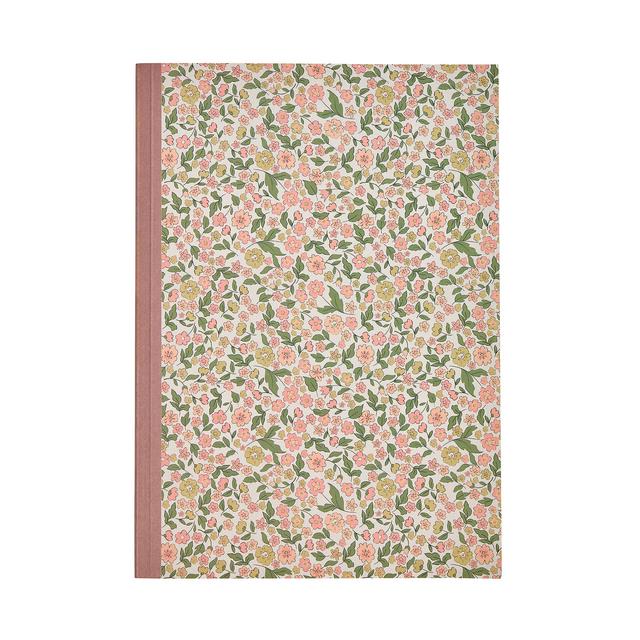 Sainsbury's Home A4 Bound Notebook - Floral