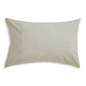 Habitat Oxford Stripe Green Printed Pillowcase - gallery image 3