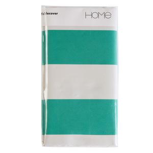 Sainsbury's Home Stiped Paper Tablecover - 120x180cm - Green & White
