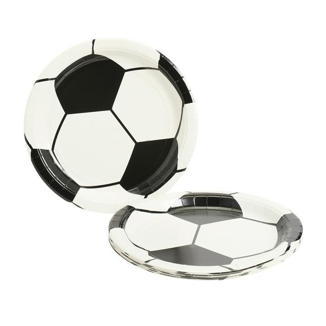 Sainsbury's Home Pack of 10 Football Paper Plates - 23cm