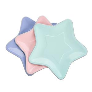 Sainsbury's Home Pack of 10 Pastel Star Paper Plates
