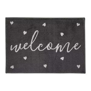Sainsbury's Home Ditsy Heart Washable Cut Pile Doormat - 57x40cm - gallery image 2