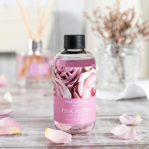 Wax Lyrical 200ml Scented Diffuser Refill - Pink Peony - gallery image 2