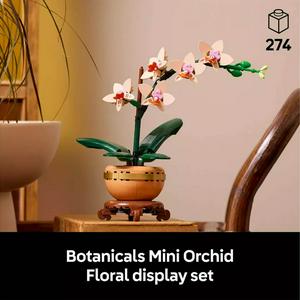 LEGO Botanicals Mini Orchid Artificial Plant Set 10343 - gallery image 2