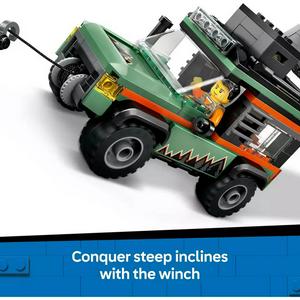 LEGO City Off-Road 4x4 Mountain Truck Toy Vehicle Set 60447 - gallery image 3