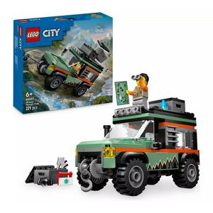 City Off-Road 4x4 Mountain Truck, Toy Vehicle Set 60447