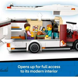 LEGO City Holiday Adventure Camper Van Toy Vehicle Set 60454 - gallery image 3