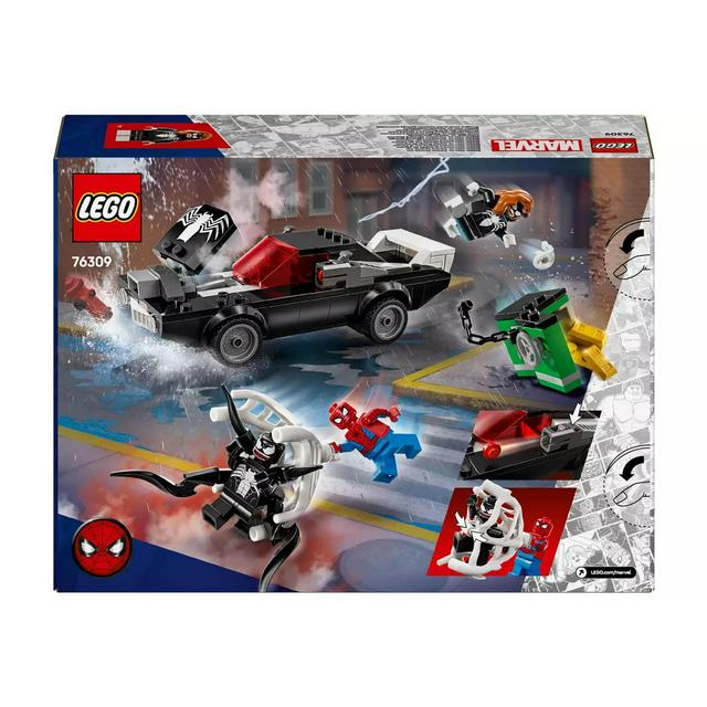 LEGO Marvel Spider-Man vs. Venom Muscle Car Playset 76309