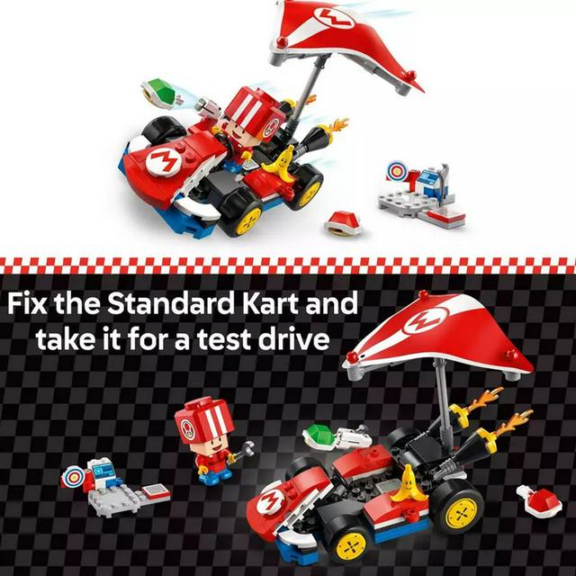 LEGO Super Mario: Mario Kart – Standard Kart Toy Set 72032