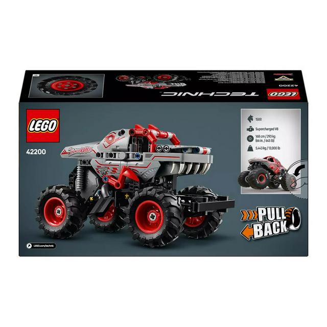LEGO Technic Monster Jam ThunderROARus Pull-Back Truck 42200