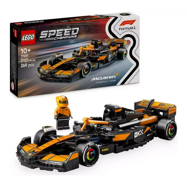 LEGO Speed Champions McLaren F1 Team MCL38 Race Car 77251 - gallery image 1