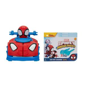 Marvel Spidey & His Amazing Friends Web Dart Zoomers With Spidey Ghost Spider & Spin Assortment- 5 Inch - gallery image 3