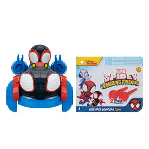 Marvel Spidey & His Amazing Friends Web Dart Zoomers With Spidey Ghost Spider & Spin Assortment- 5 Inch - gallery image 4