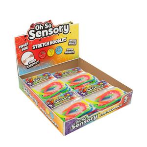 Squish Meez Oh So Sensory Multicoloured Stretch Noodlez