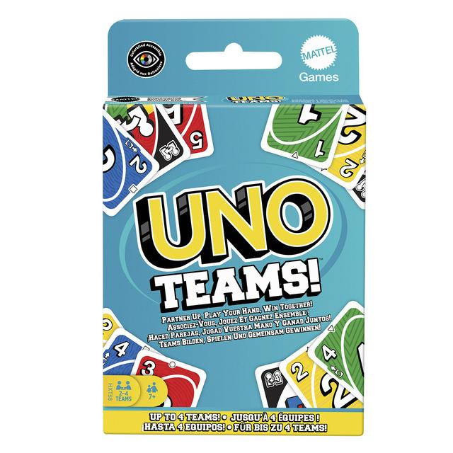 Uno Teams Mattel Games