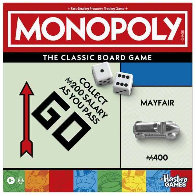 Hasbro Games Monopoly Classic Board Game - gallery image 1