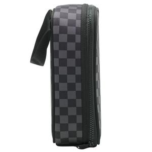 Smash Washable Black Checkerboard Lunch Bag - gallery image 3