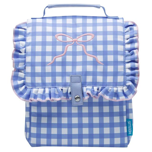 SMASH Gingham Ribbon Lunch Bag