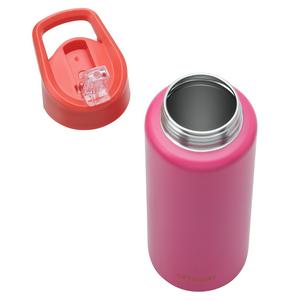 Smash Pink/Red Stainless Steel Sipper - 1L - gallery image 2
