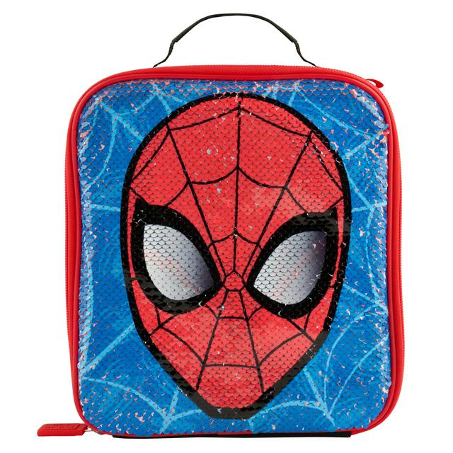 Spider-Man Spiderman Polar Gear Reverse Sequin Lunch Bag