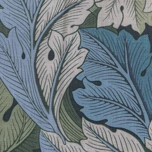 Habitat x Morris & Co. Acanthus Cushion with Ties - 30x80 - gallery image 2