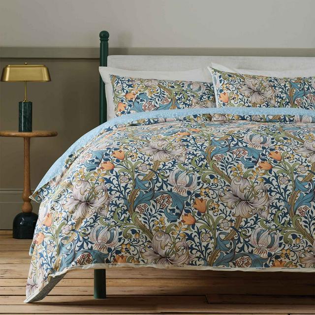 Habitat x Morris & Co. Golden Lily Printed Bedding Set - gallery image 1