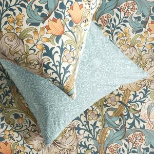 Habitat x Morris & Co. Golden Lily Printed Bedding Set - gallery image 4