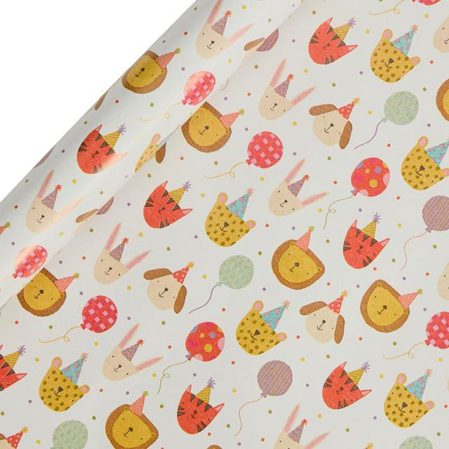 Sainsbury's Home 3m Animal Party Roll Wrap - gallery image 1
