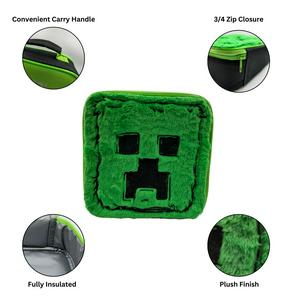 Minecraft Faux Fur Lunch Bag - gallery image 2