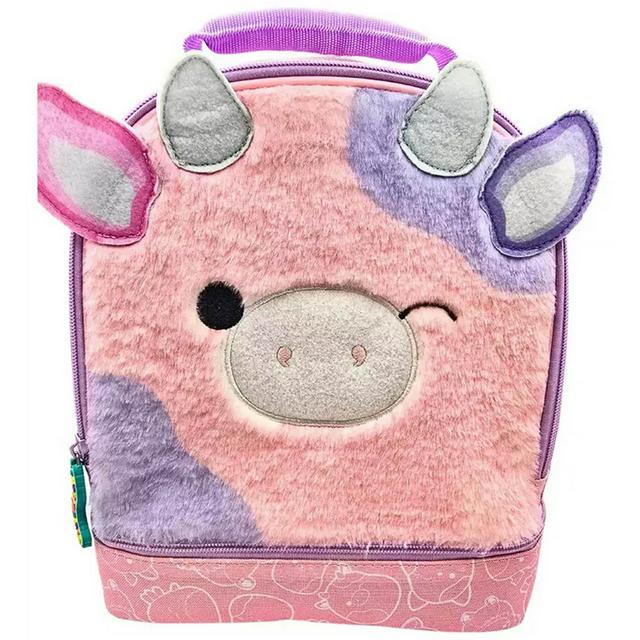 Squishmallows Hox Squishmallows Patty The Cow Furry Lunch Bag