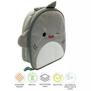 Hox Squishmallows Gordon The Shark Furry Lunch Bag - gallery image 3