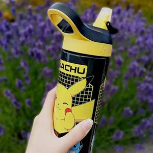 Hox Pokémon Pikachu Black Sipper Water Bottle - 600ml - gallery image 2