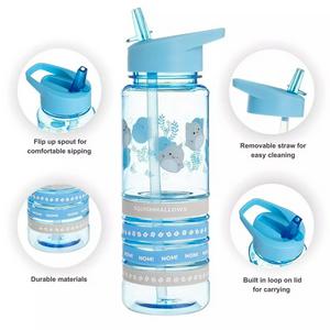 Hox Squishmallows Gordon The Shark Sipper Water Bottle - 580ml - gallery image 3