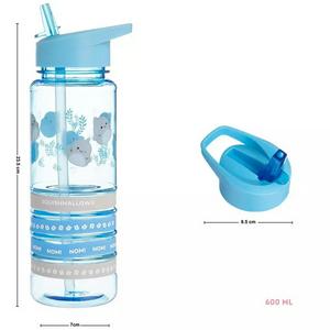 Hox Squishmallows Gordon The Shark Sipper Water Bottle - 580ml - gallery image 4