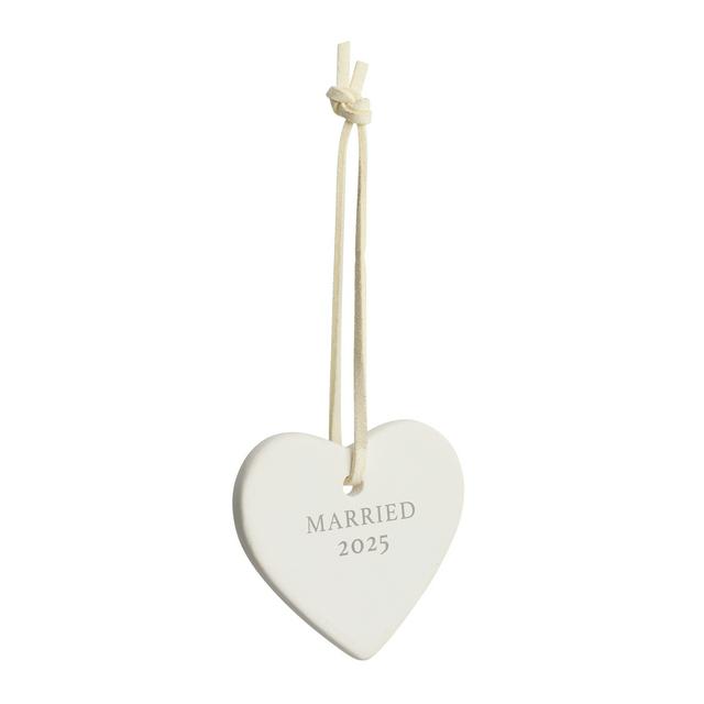 Sainsbury's Home Mini Ceramic Keepsake - Wedding Single Decoration - gallery image 1