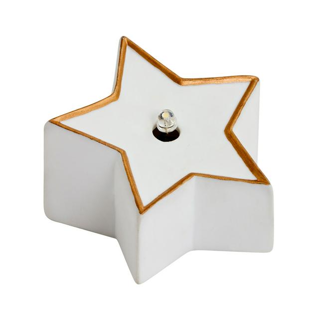 Habitat Light Up Mini LED Ceramic Star - gallery image 1