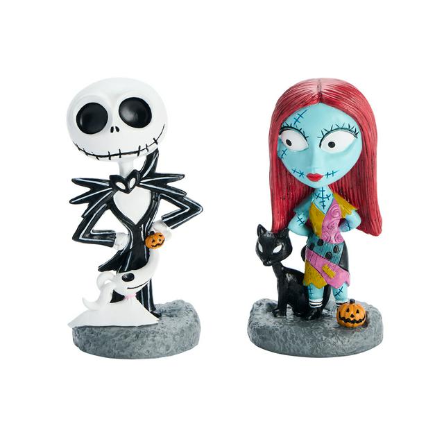 Sainsbury's Home Night Before Christmas Mini Jack & Sally Characters - gallery image 1