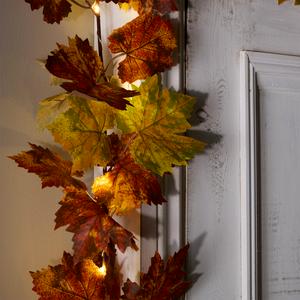 Sainsbury's Home Light Up Leaf Garland - gallery image 4