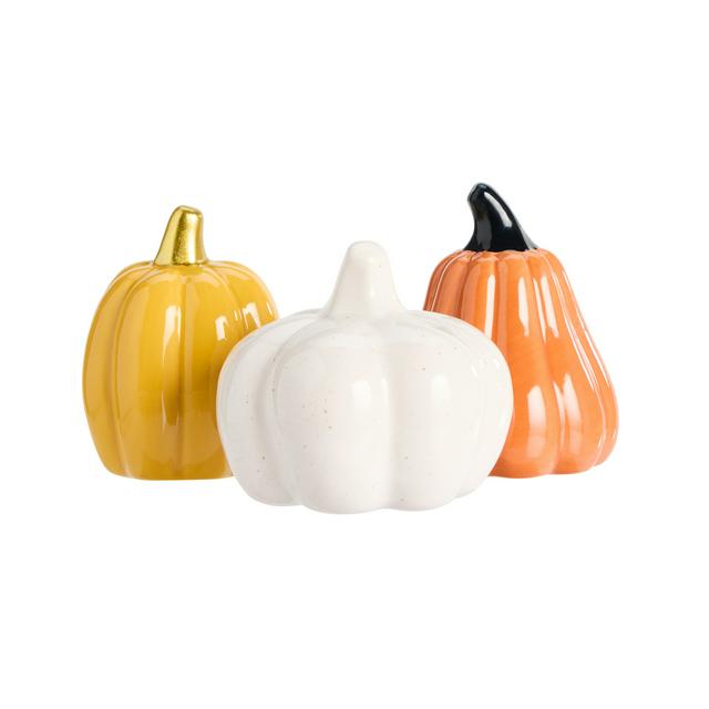 Sainsbury's Home Ceramic Mini Pumpkins - gallery image 1