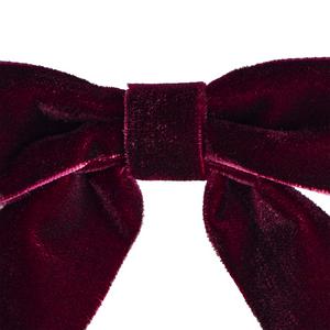 Sainsbury's Home Pack of 6 Burgundy Bows - gallery image 3