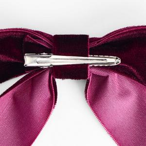 Sainsbury's Home Pack of 6 Burgundy Bows - gallery image 4