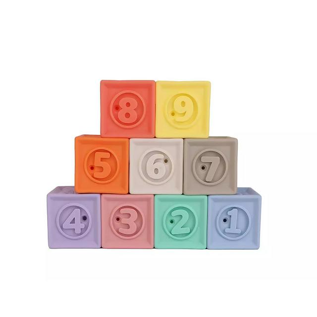 Cv Sensory Stacking Cubes 9pk - gallery image 1