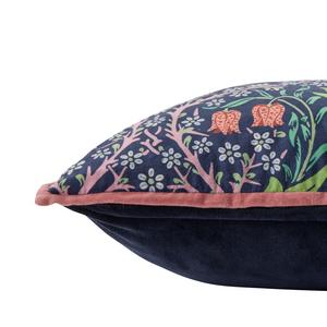 Habitat x Morris & Co. Blackthorn Cushion - Green - 43x43cm - gallery image 4