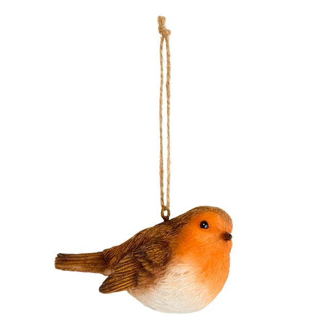 Sainsbury's Home Resin Robin Single Decoration - gallery image 1