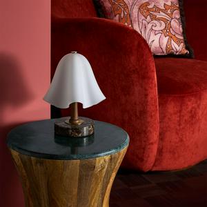 Habitat x Morris & Co. Glass Shade Table Lamp