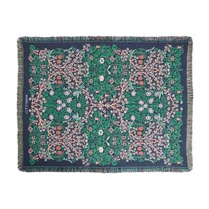 Habitat x Morris & Co. Blackthorn Throw - Green - 125x150cm - gallery image 2
