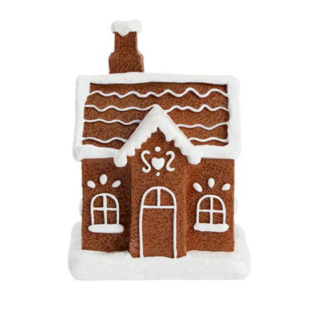 Habitat Gingerbread Cottage Nightlight Christmas Decoration - gallery image 1